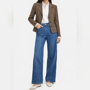 JONES NEW YORK Wool Houndstooth Classic Blazer | 2P | Tailored Preppy